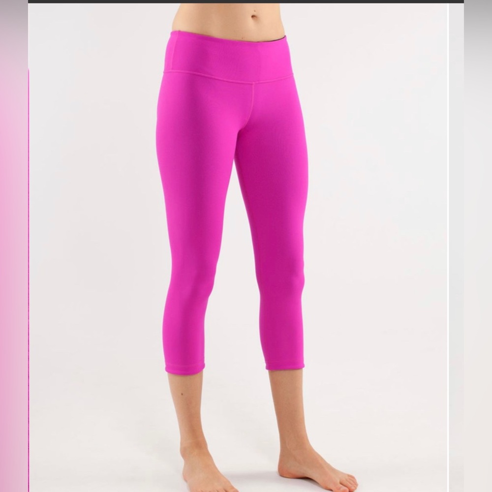 Lululemon Reversible Crop Leggings NWOT
